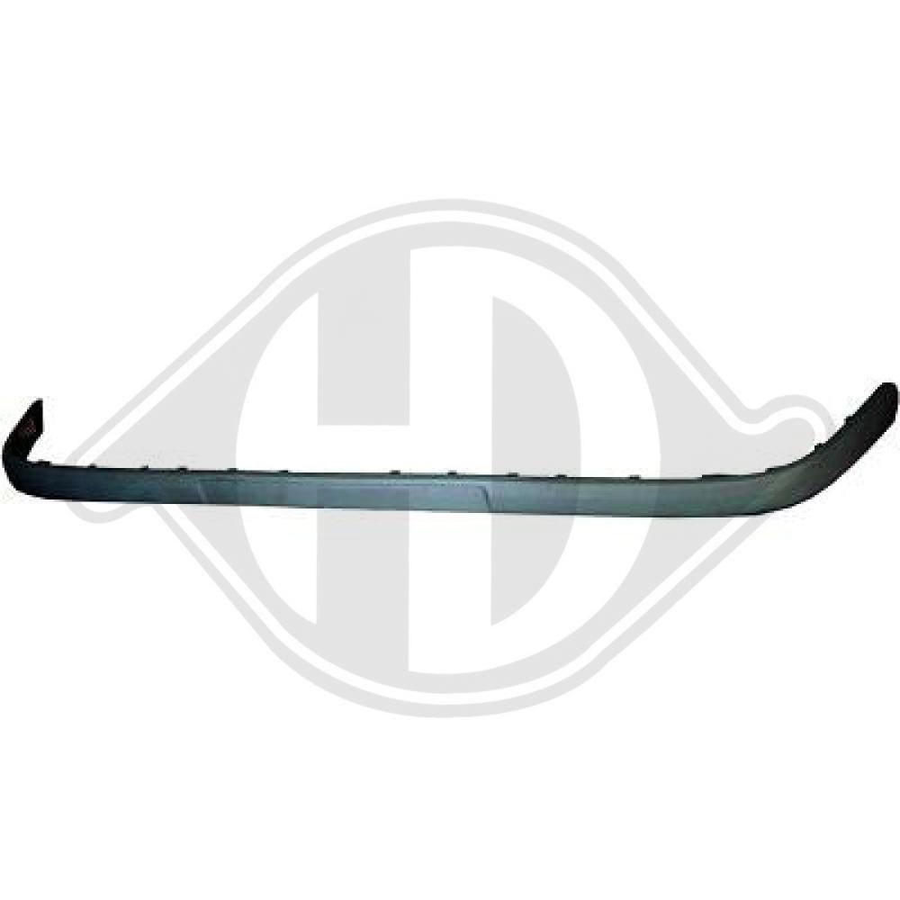 DIEDERICHS 2231052 Bumper moulding BORA 2.3 V5 4motion 170 PS Petrol 2005