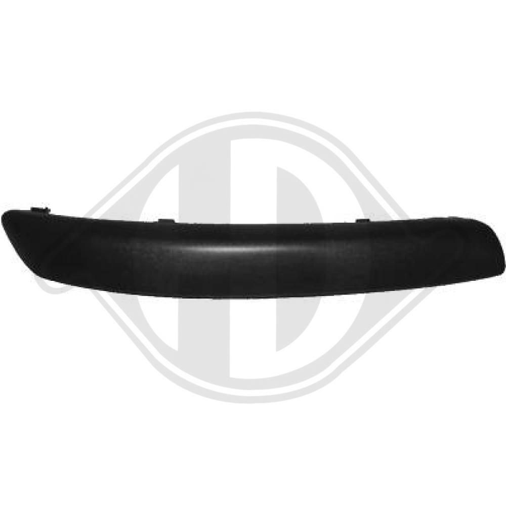 DIEDERICHS 2214062 Bumper moulding GOLF 1.4 TSI 160 PS Petrol 2009