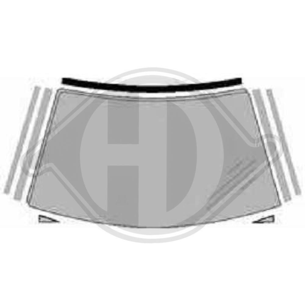 DIEDERICHS Trim- / Protection Strip, windscreen Article number: 8308508 cheaply
