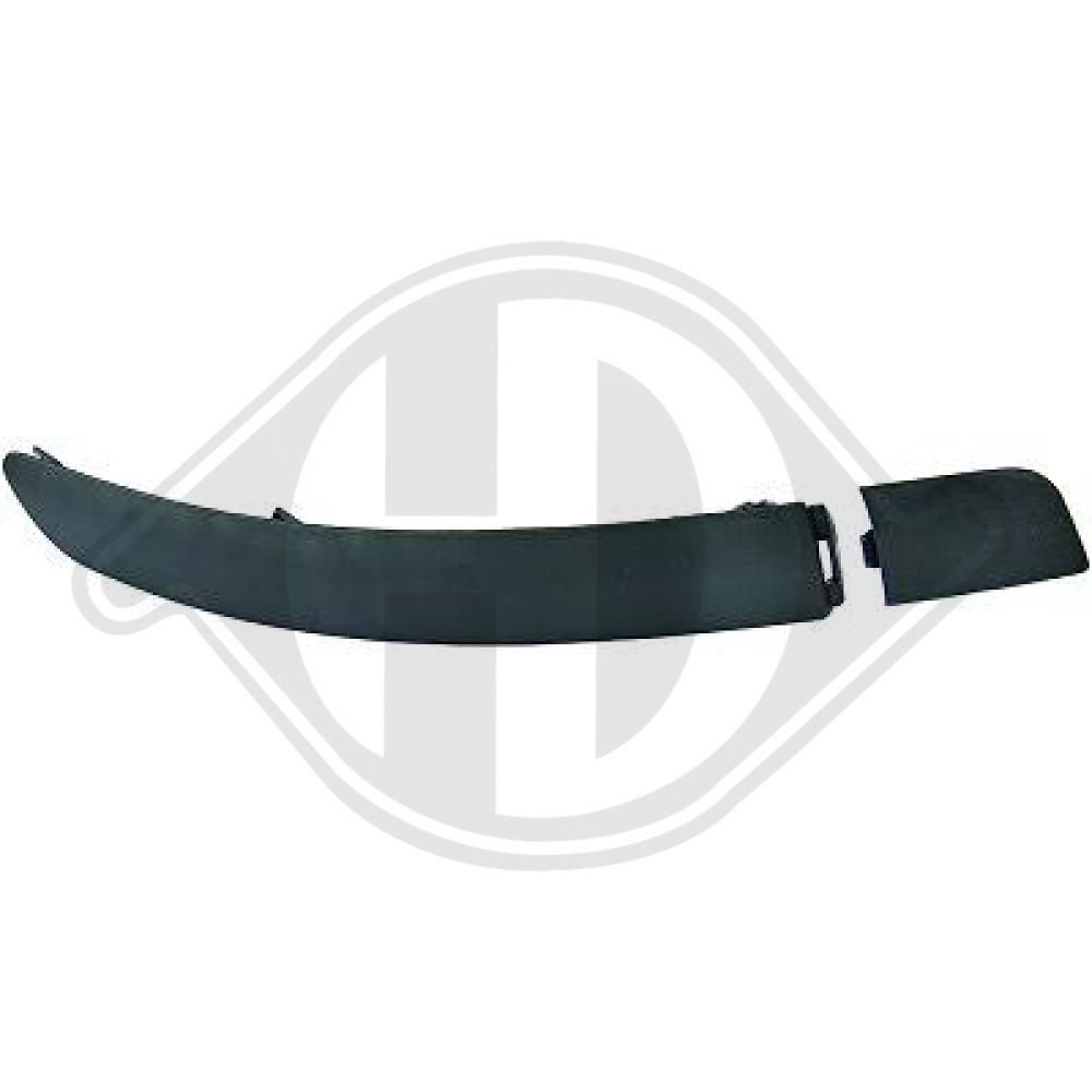 DIEDERICHS 6605362 Bumper moulding YARIS 1.4 D-4D (NLP10_) 75 PS Diesel 2005