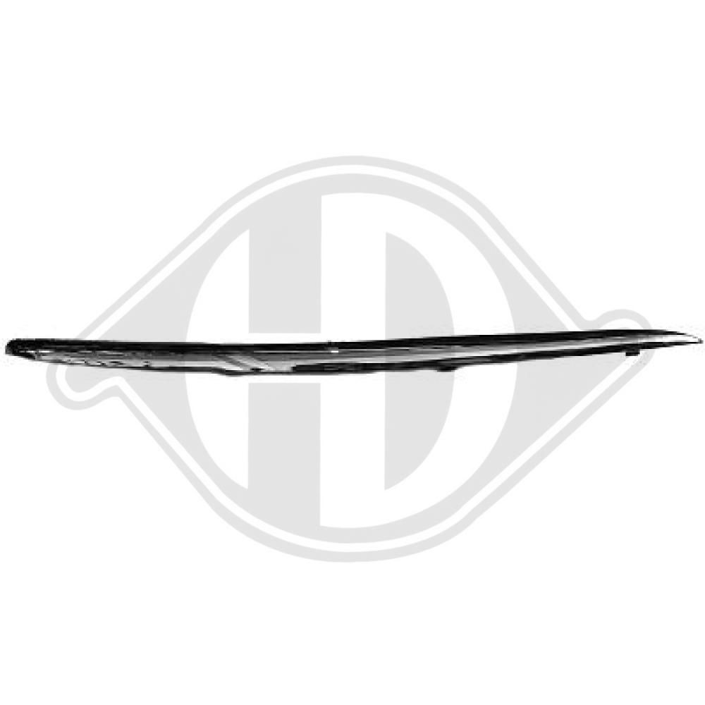 DIEDERICHS 2232052 Ehis- / kaitseliist, Põrkeraud JETTA 1.4 TSI 170 HP Bensiin 2010