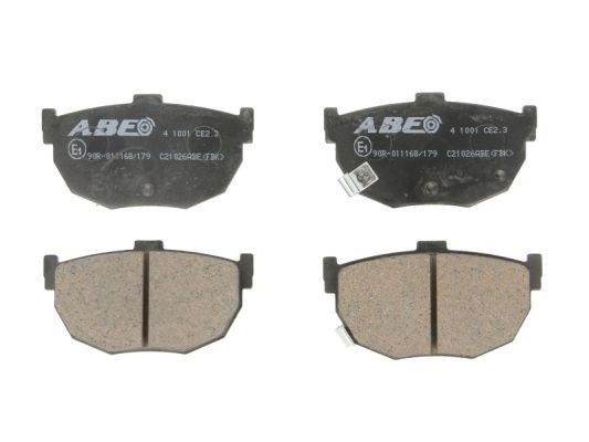 ABE Brake pad set Article number: C21026ABE cheaply