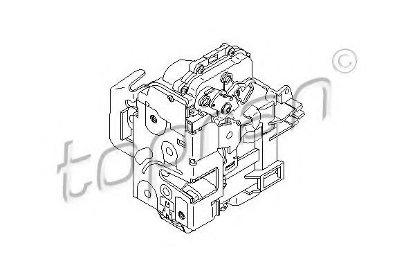 TOPRAN Door lock Article number: 113 552 cheaply