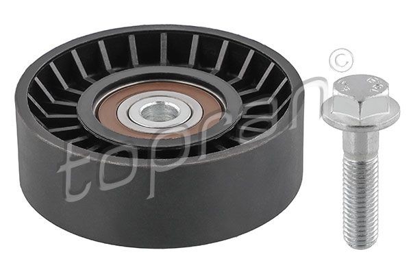 TOPRAN Deflection / Guide Pulley, v-ribbed belt Article number: 722 427 cheaply