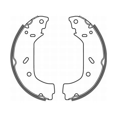 ABE Brake Shoe Set Article number: C0P015ABE cheaply
