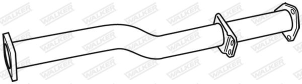 WALKER Exhaust Pipe Article number: 08220 cheaply