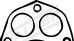 WALKER Exhaust pipe gasket Article number: 81115 cheaply