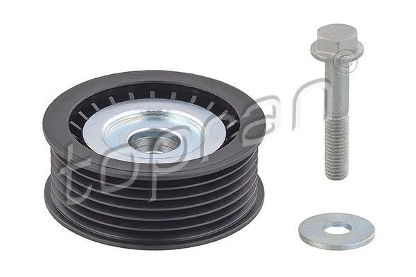 TOPRAN Deflection / Guide Pulley, v-ribbed belt Article number: 304 114 cheaply