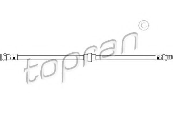 TOPRAN Brake hose Article number: 720 880 cheaply