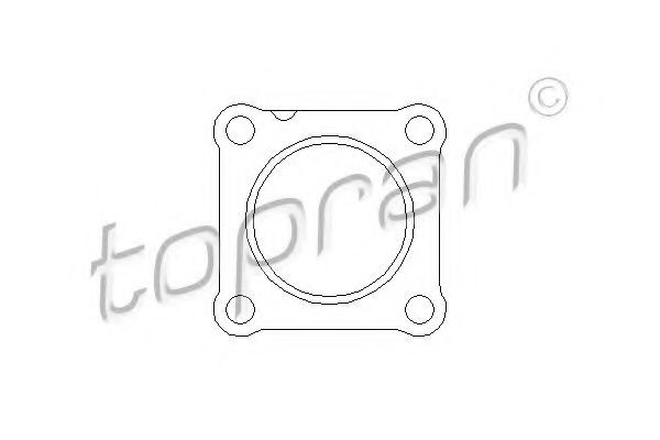 TOPRAN Exhaust pipe gasket Article number: 112 987 cheaply