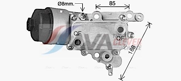AVA COOLING SYSTEMS Air conditioning condenser Article number: AI5113 cheaply