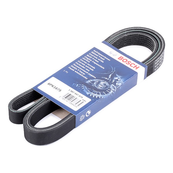 BOSCH Serpentine belt Article number: 1 987 947 979 cheaply