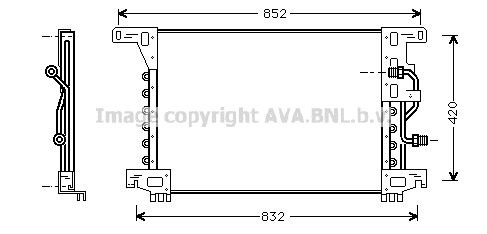 AVA COOLING SYSTEMS Fan clutch Article number: TOC587 cheaply
