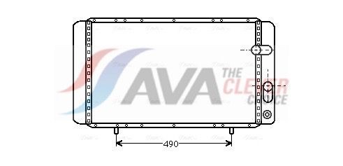 AVA COOLING SYSTEMS Engine radiator Article number: RTA2084 cheaply