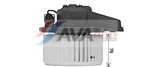 AVA COOLING SYSTEMS Radiaatori ventilaator Artikli number: AI7518 soodsalt