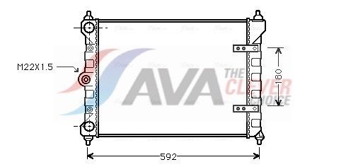 AVA COOLING SYSTEMS AC expansion valve Article number: MT1238 cheaply
