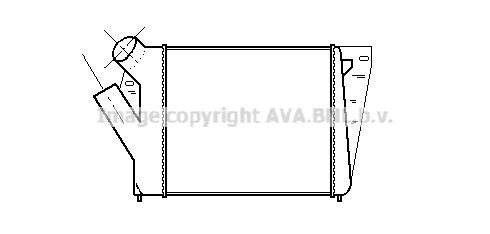 AVA COOLING SYSTEMS Интеркулер артикулен номер: VW4014 евтино