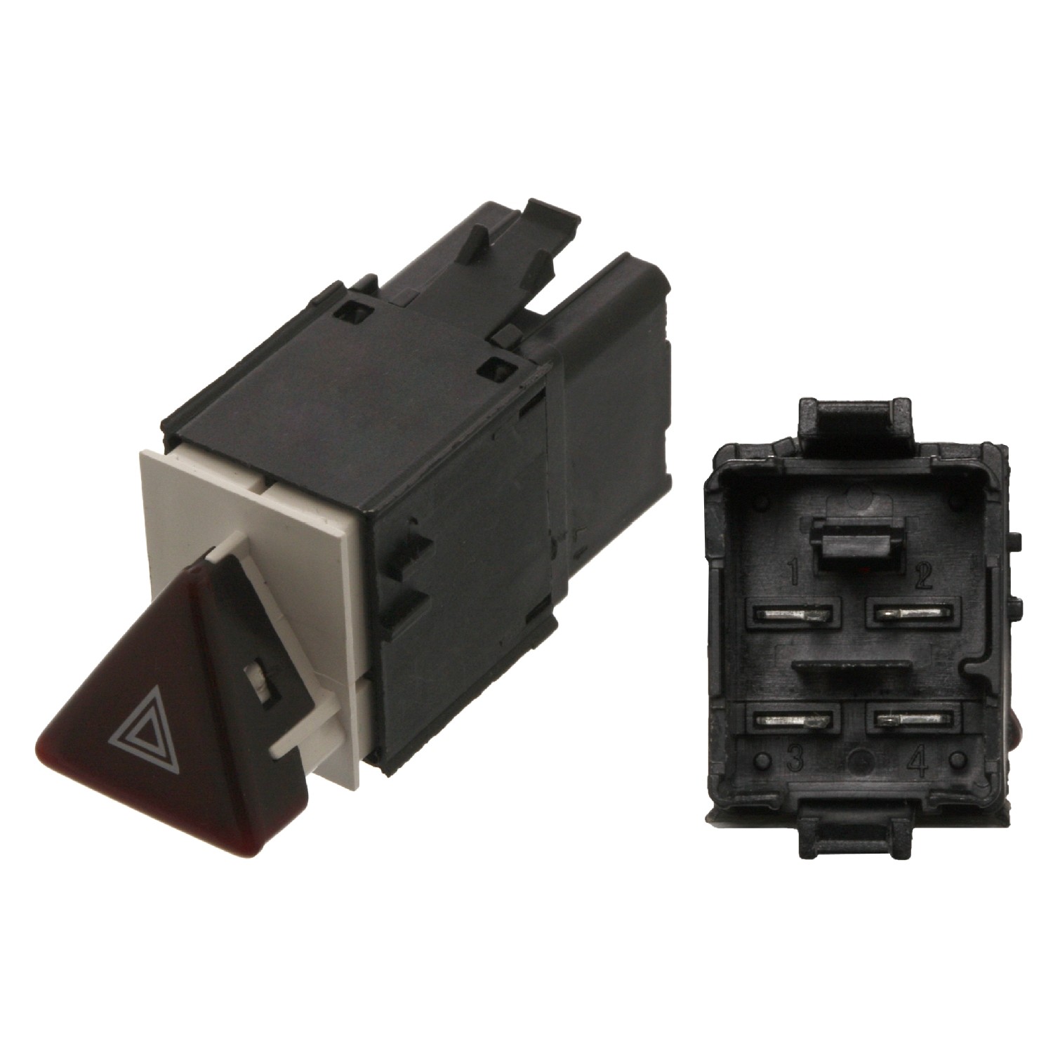 FEBI BILSTEIN 38646 Hazard Light Switch PASSAT 2.0 FSI 150 PS Petrol 2011