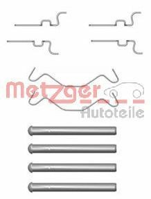 METZGER 109-1683 Lisakomplekt, ketaspiduriklotsid YARIS 1.4 D-4D (NLP20_, NLP22_) 75 HP Diisel 2005