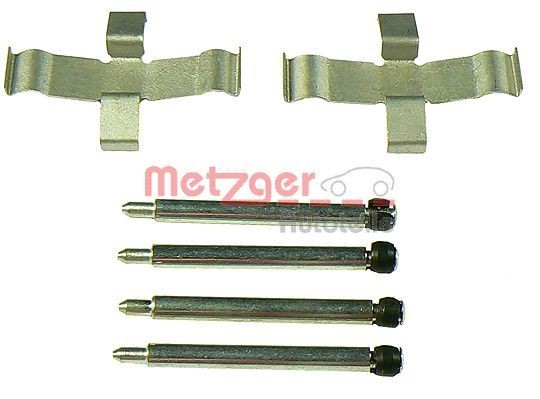 METZGER 109-1040 Monteringssæt til bremseklodser SENATOR 3.0 156 HK Benzin 1987