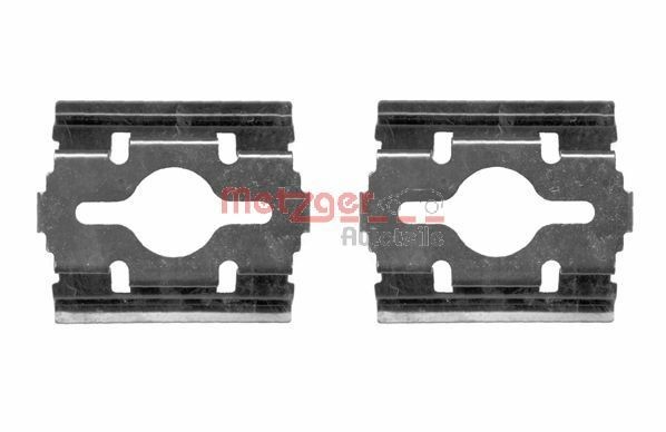 METZGER 109-1657 Lisakomplekt, ketaspiduriklotsid DUCATO 2.8 JTD 4x4 128 HP Diisel