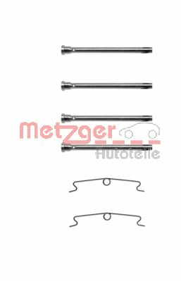 METZGER 109-1113 Monteringssæt til bremseklodser C15 1.1 i 60 HK Benzin 2006