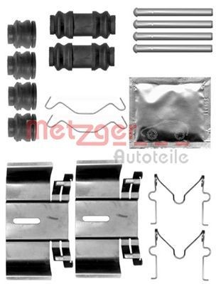 METZGER 109-1836 Monteringssæt til bremseklodser RAV 4 2.0 (ACA26) 150 HK Benzin 2005