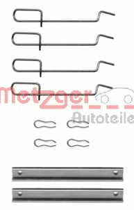 METZGER 109-1151 Lisakomplekt, ketaspiduriklotsid 11 1.4 60 HP Bensiin 1995