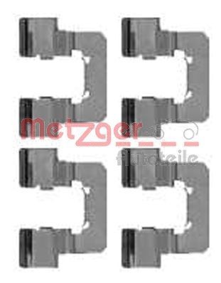 METZGER 109-1781 Monteringssæt til bremseklodser INSIGNIA 2.0 CDTI 4x4 (69) 163 HK Diesel 2017
