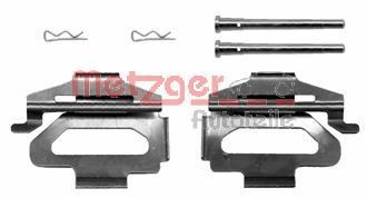METZGER 109-1225 Monteringssæt til bremseklodser XM 3.0 V6 190 HK Benzin 2000