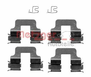 METZGER 109-1245 Accessory Kit, disc brake pads ASTRA 1.6 16V (F08, F48) 101 PS Petrol 2005