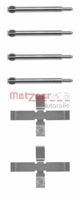 METZGER 109-0980 Monteringssæt til bremseklodser S70 2.4 165 HK Benzin 2000