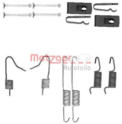 METZGER Brake shoe fitting kit Article number: 105-0898 cheaply