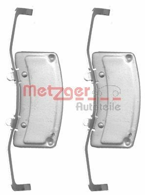 METZGER 109-1706 Lisakomplekt, ketaspiduriklotsid PHAETON 3.0 V6 TDI 4motion 240 HP Diisel 2016