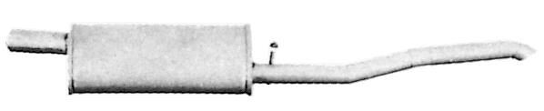 VEGAZ Rear silencer Article number: OS-152 cheaply