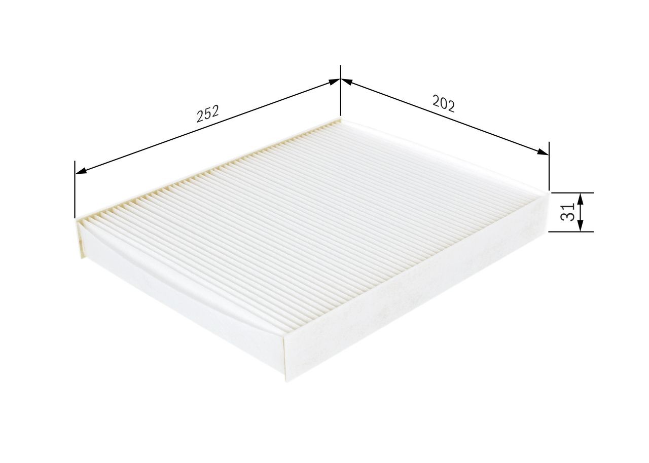 BOSCH Pollen filter Article number: 1 987 432 240 cheaply