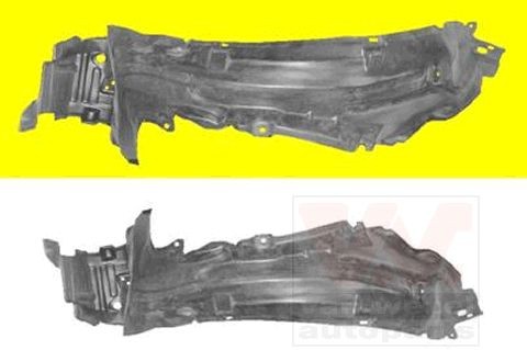VAN WEZEL Wheel arch liner Article number: 3323436 cheaply
