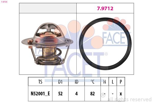 FACET Thermostat Article number: 7.8725 cheaply
