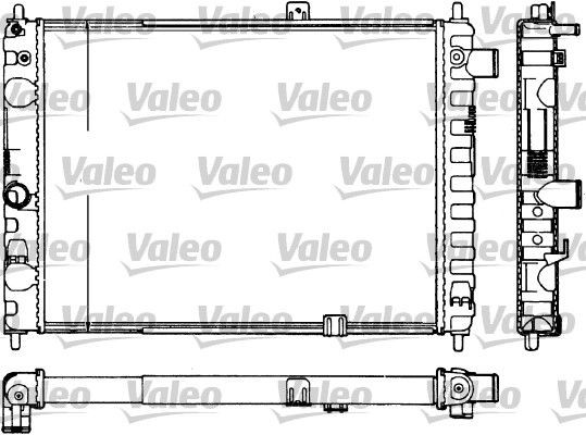 VALEO Engine radiator Article number: 883770 cheaply