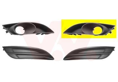 VAN WEZEL Bumper grill Article number: 5405591 cheaply