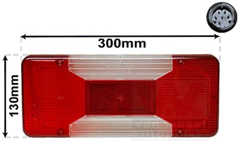 VAN WEZEL Rear light Article number: 2815925 cheaply