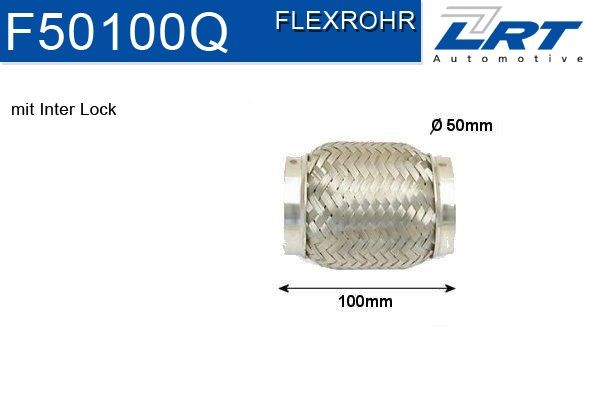 LRT Exhaust flex pipe Article number: F50100Q cheaply