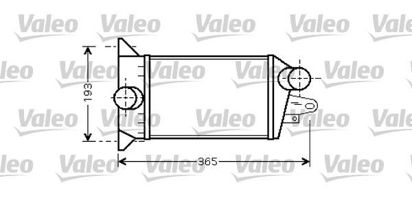 VALEO Intercooler Article number: 818718 cheaply