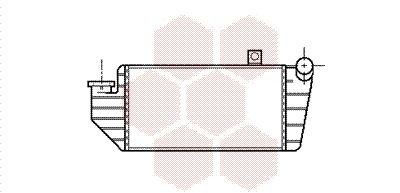 VAN WEZEL Intercooler Article number: 18004084 cheaply