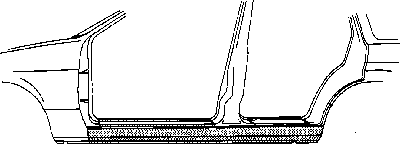 VAN WEZEL Rocker panel Article number: 3208104 cheaply