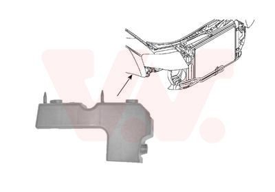 VAN WEZEL Bumper bracket Article number: 0326568 cheaply