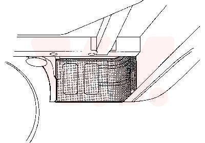 VAN WEZEL Sidewall Article number: 3727334 cheaply