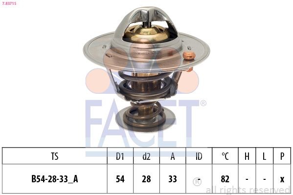 FACET Thermostat Article number: 7.8371S cheaply