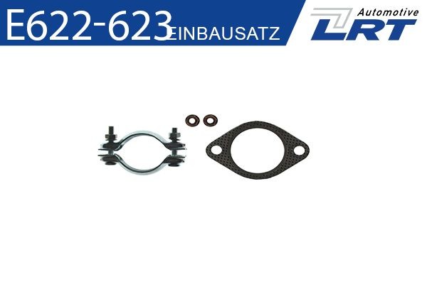 LRT Mounting Kit, catalytic converter Article number: E622-623 cheaply