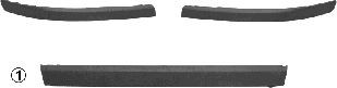 VAN WEZEL Cover, bumper Article number: 5931580 cheaply